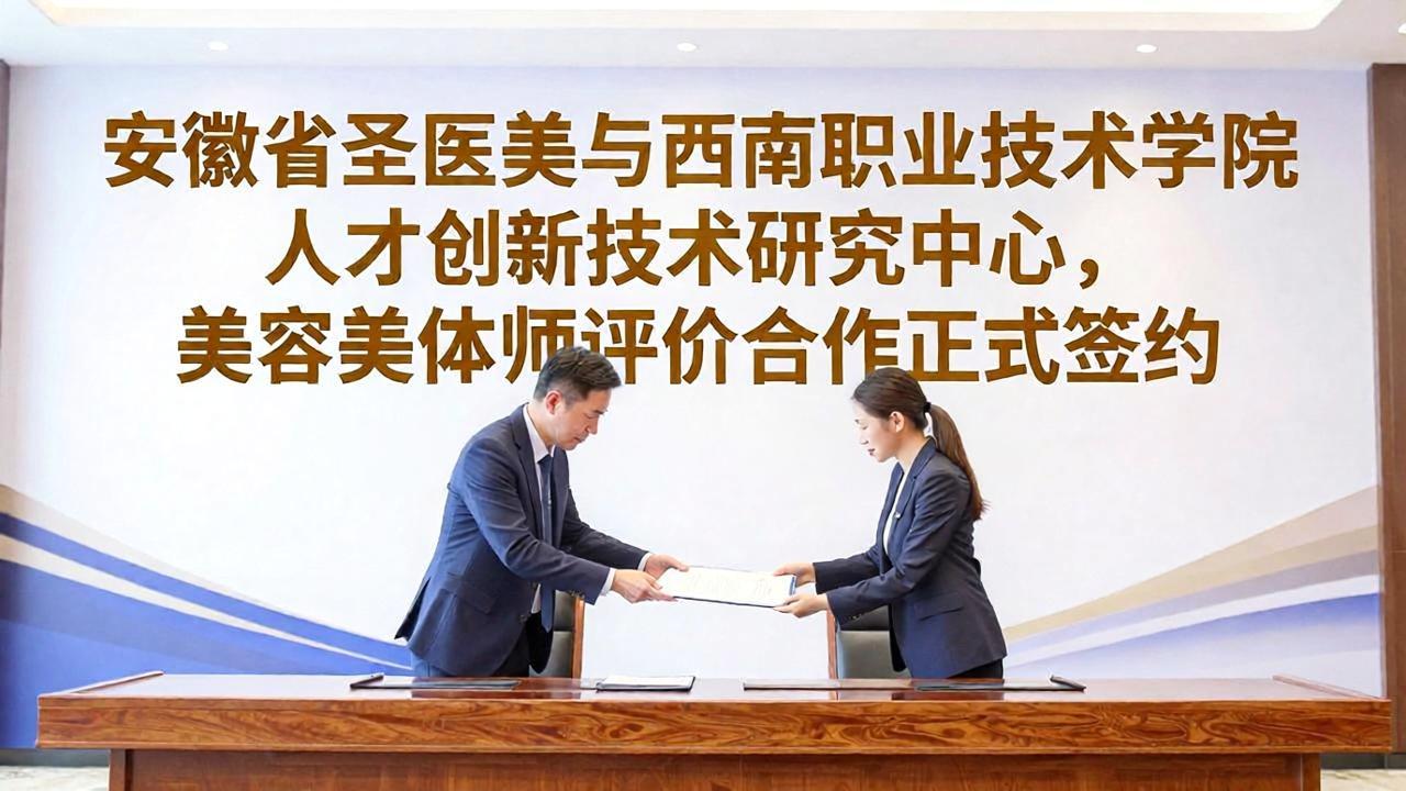 深化产教融合赋能美业技能人才 安徽省圣医美与西南职业技术学院人才创新技术研究中心联合启动职业能力评价专项工作